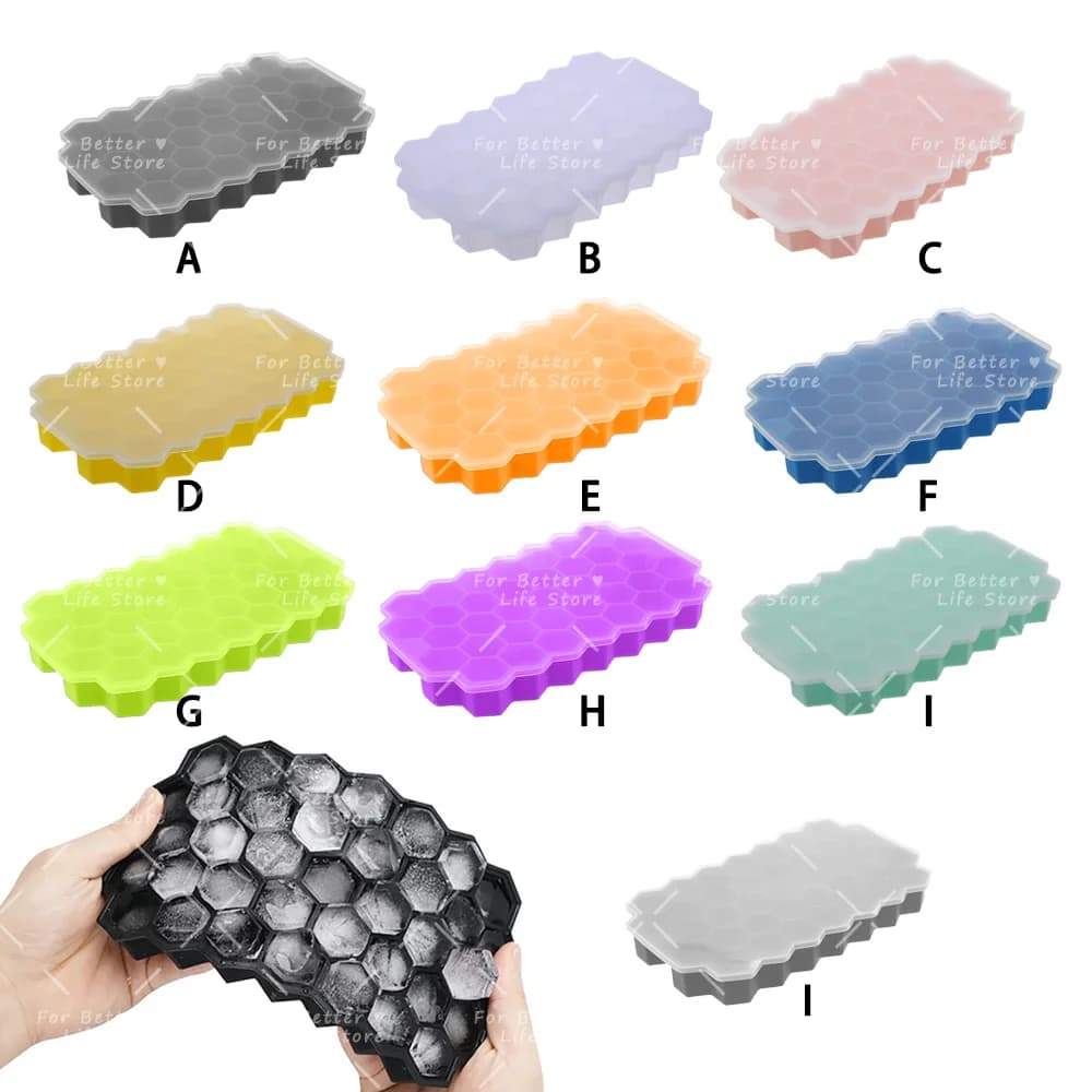 Forma na led s 37místnou voštinou a víkem