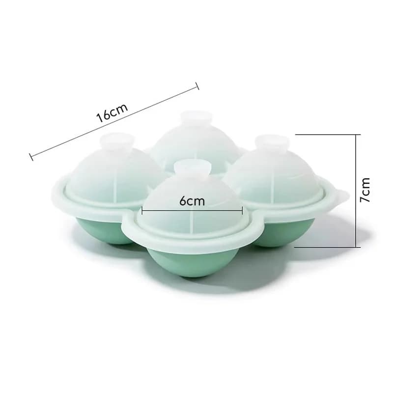 Velká forma na ledové koule 6.5cm