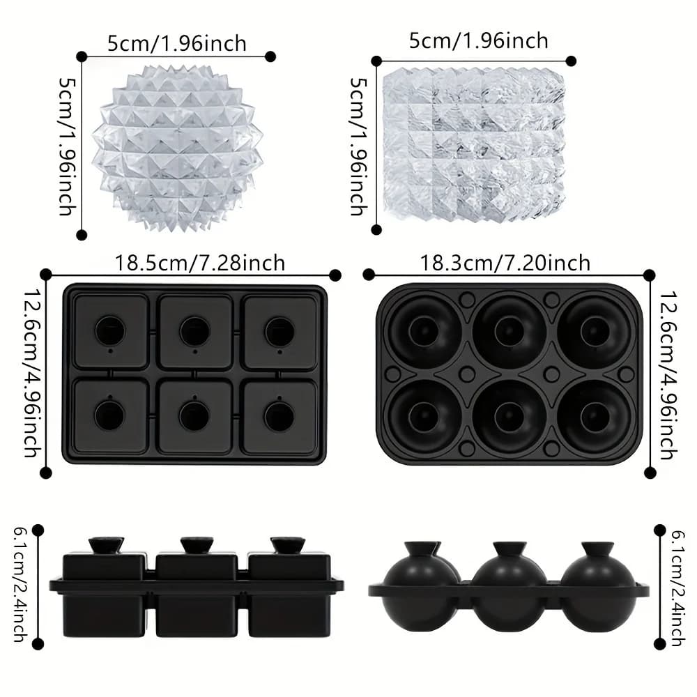 Skládací forma na led s trychtýřem